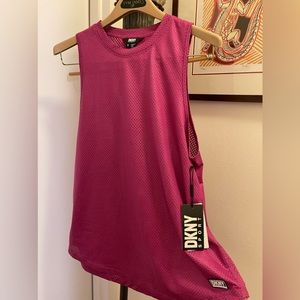 DKNY mesh-like tank.